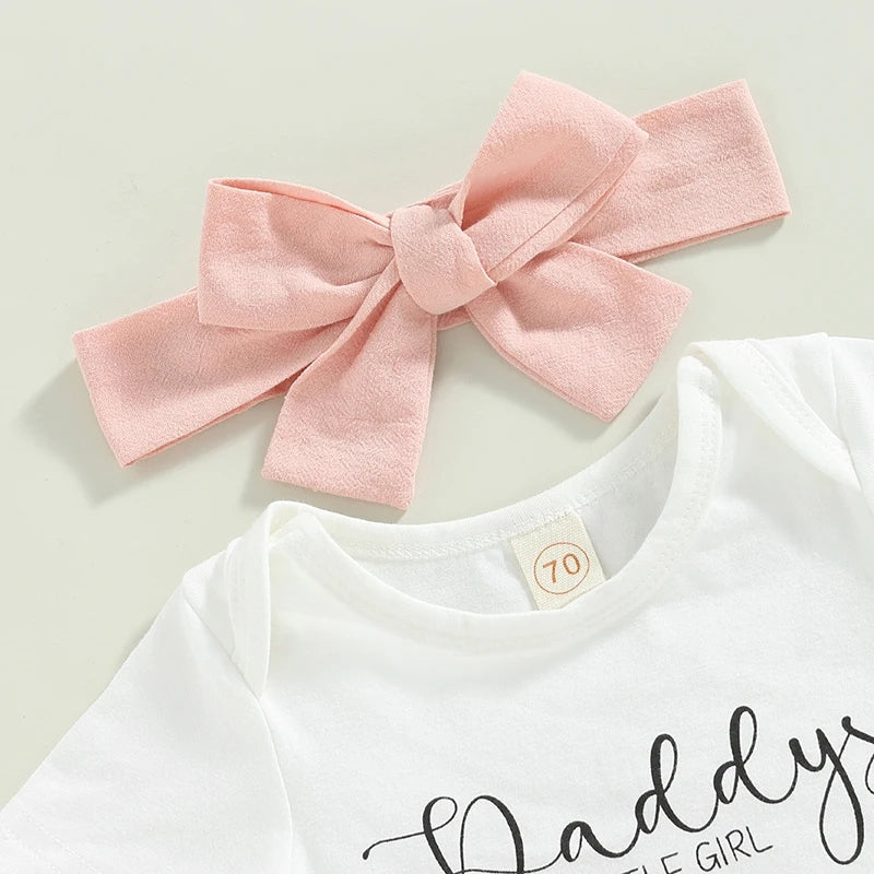 Daddy's Little Girl, Mommy's Whole World 3PSC Outfit