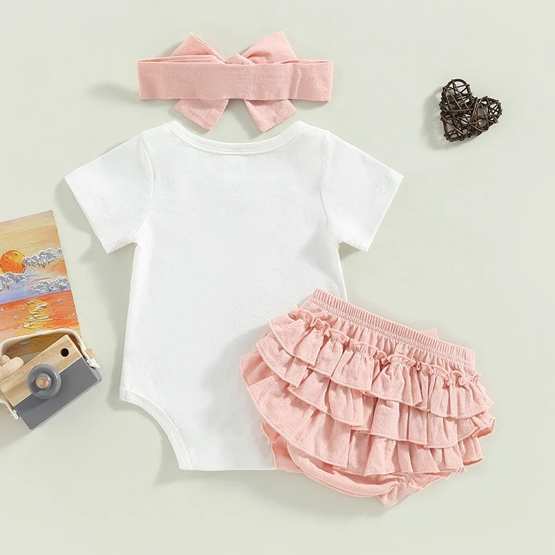 Daddy's Little Girl, Mommy's Whole World 3PSC Outfit