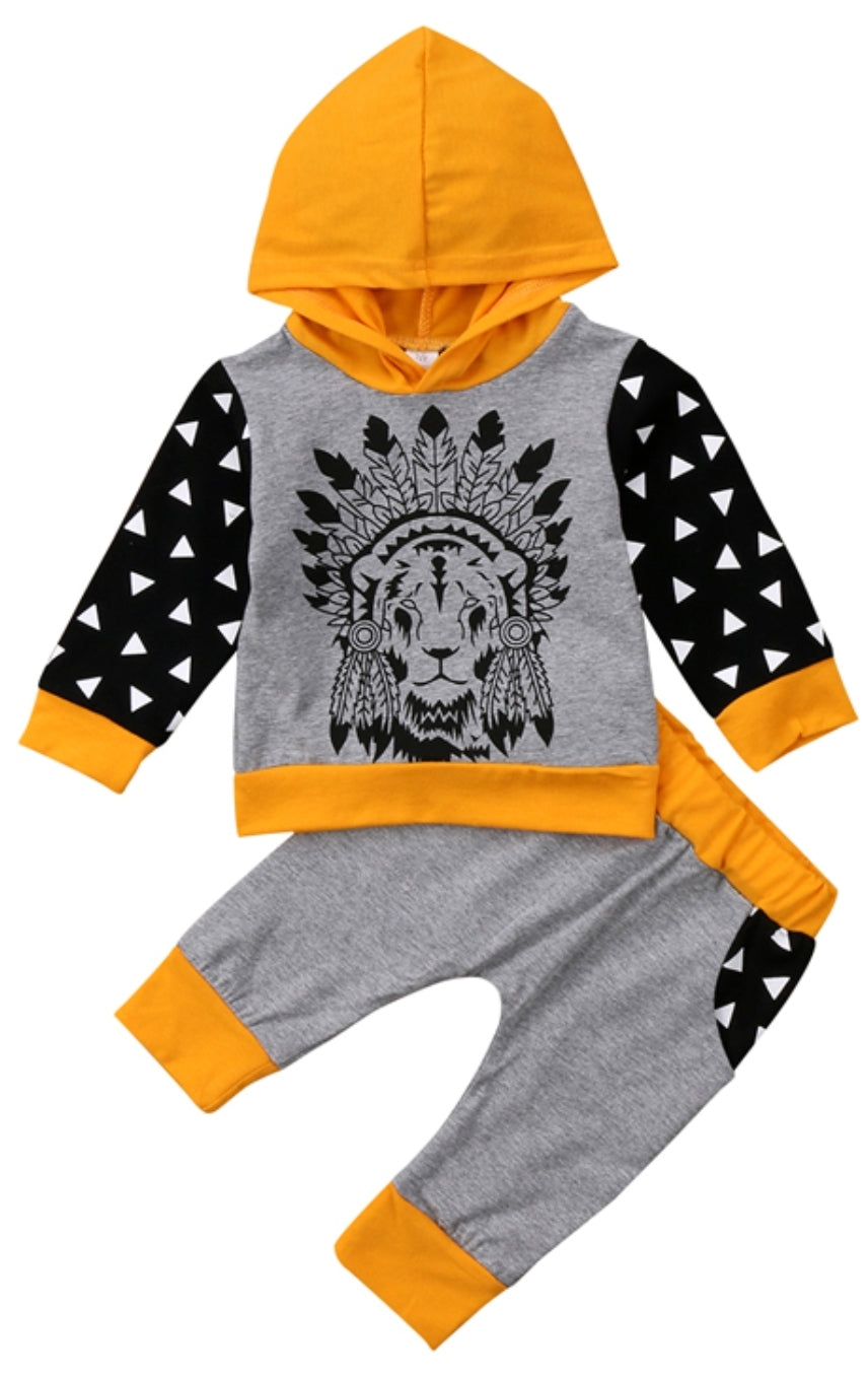 Lion Hoodie and Pants