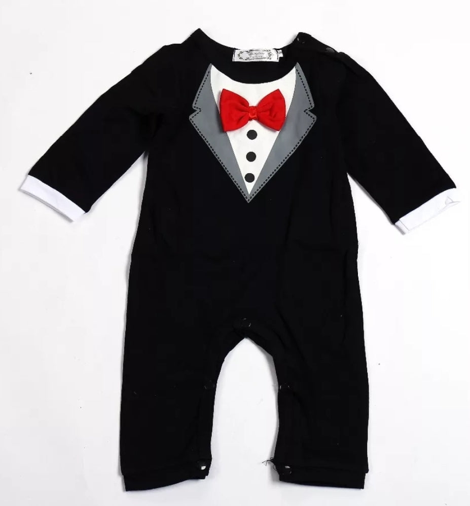 Bowtie Gentleman Jumpsuit