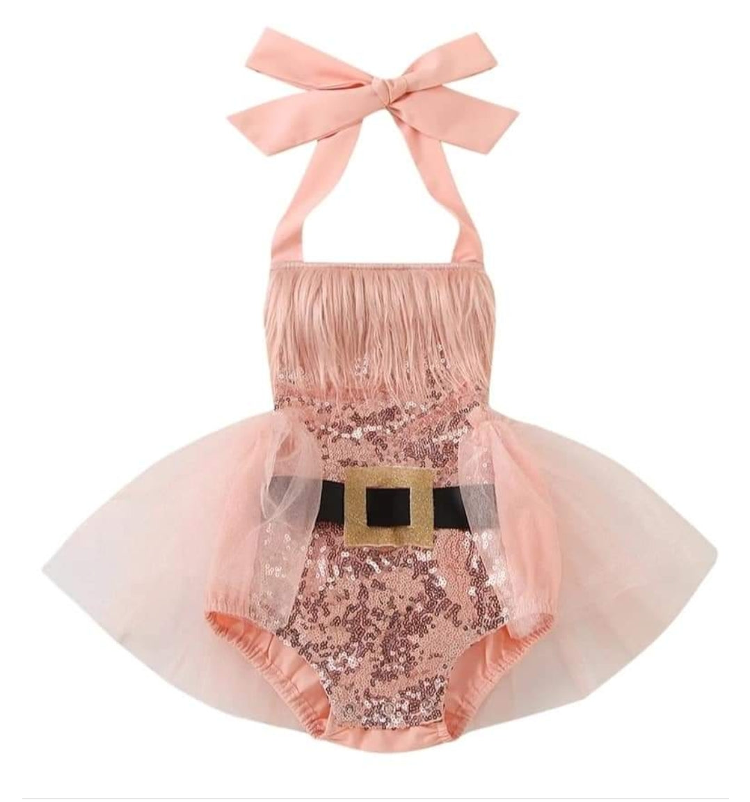 Sequins Boho Romper