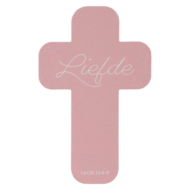 Liefde Cross Bookmark Set Of 6 - 1 Corinthians 13:4-5