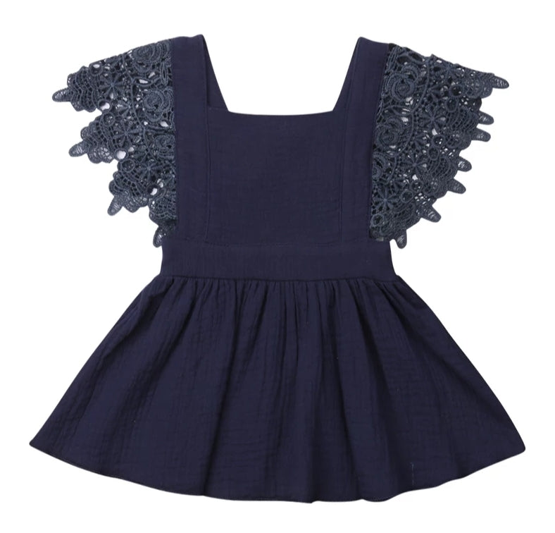 Navy Lace Dress
