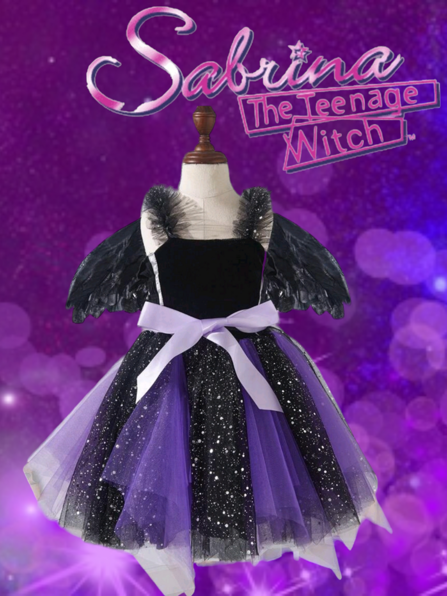 Purple Sabrina Dress