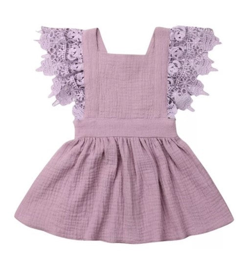 Lilac Lace Dress