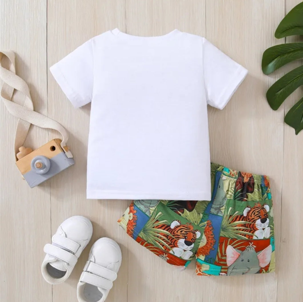 Two Wild T-shirt and Shorts
