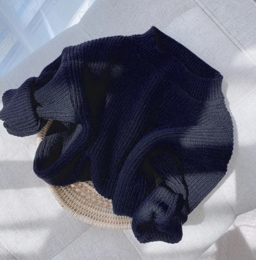Navy Jumper (Gender Neutral)