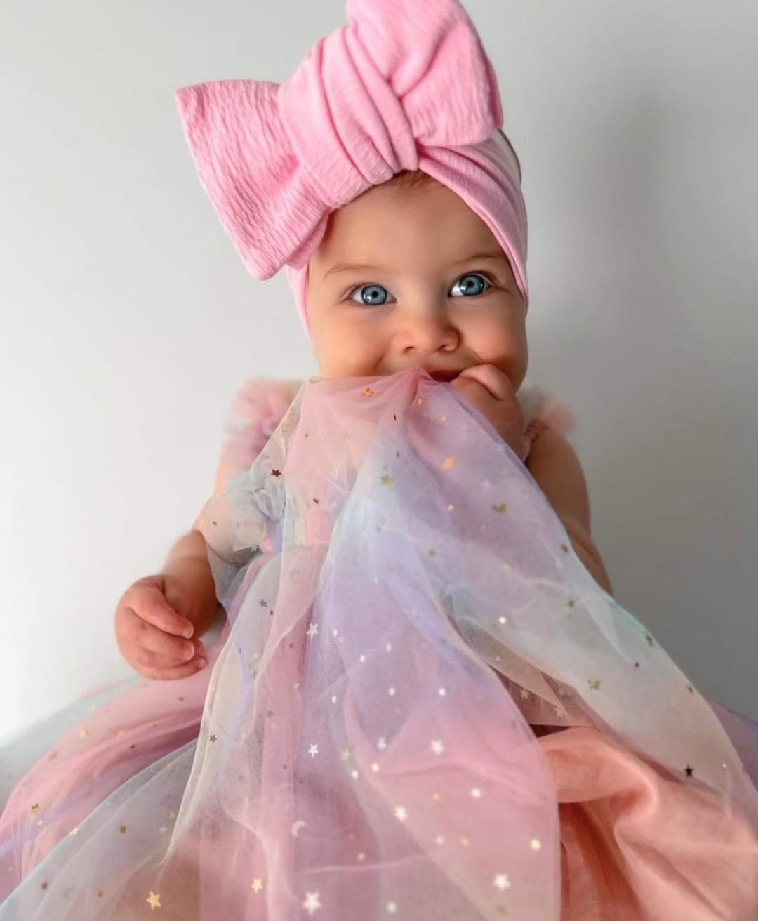 Rainbows and Stars Tulle Dress