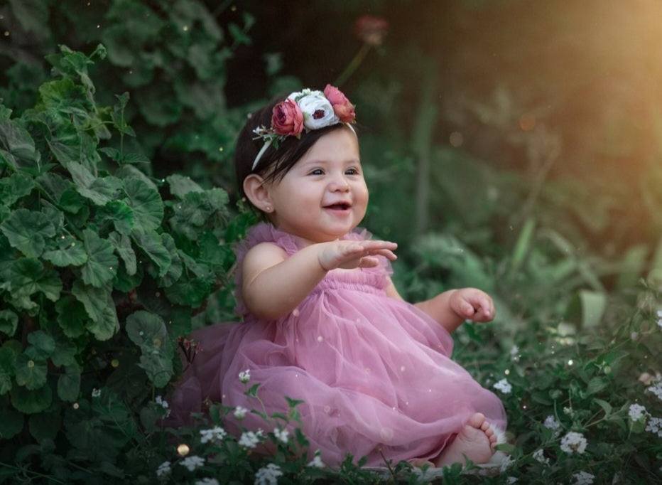 Blush Tulle Dress