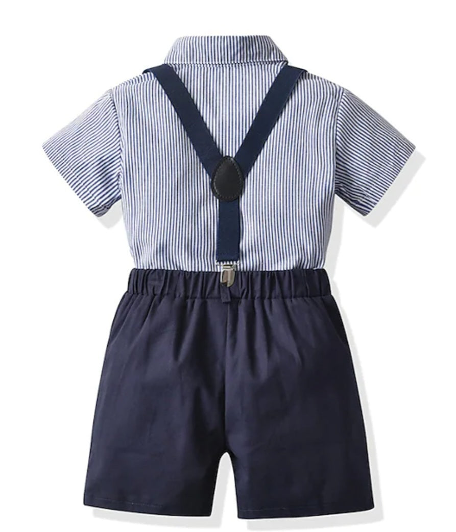 4PSC Navy Gentleman Suit