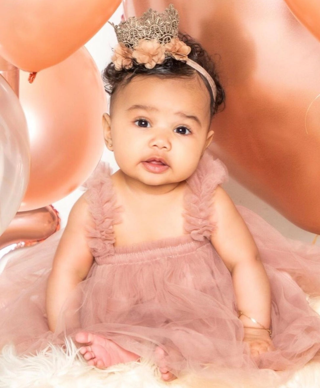 Blush Tulle Dress