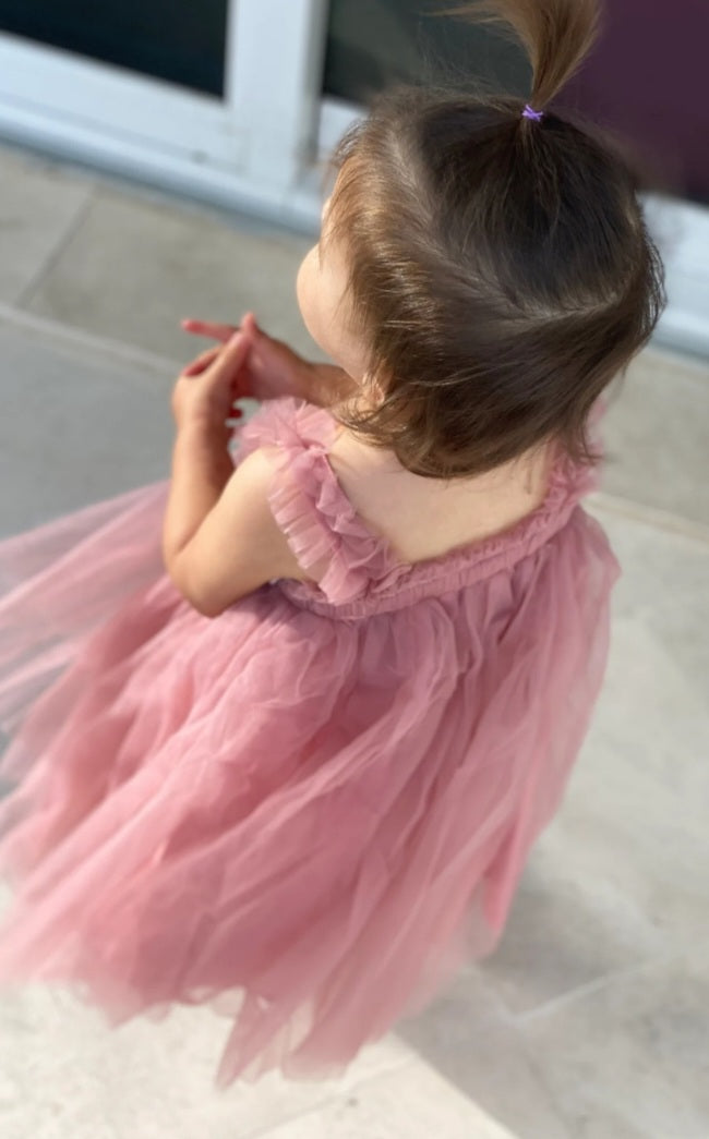 Blush Tulle Dress