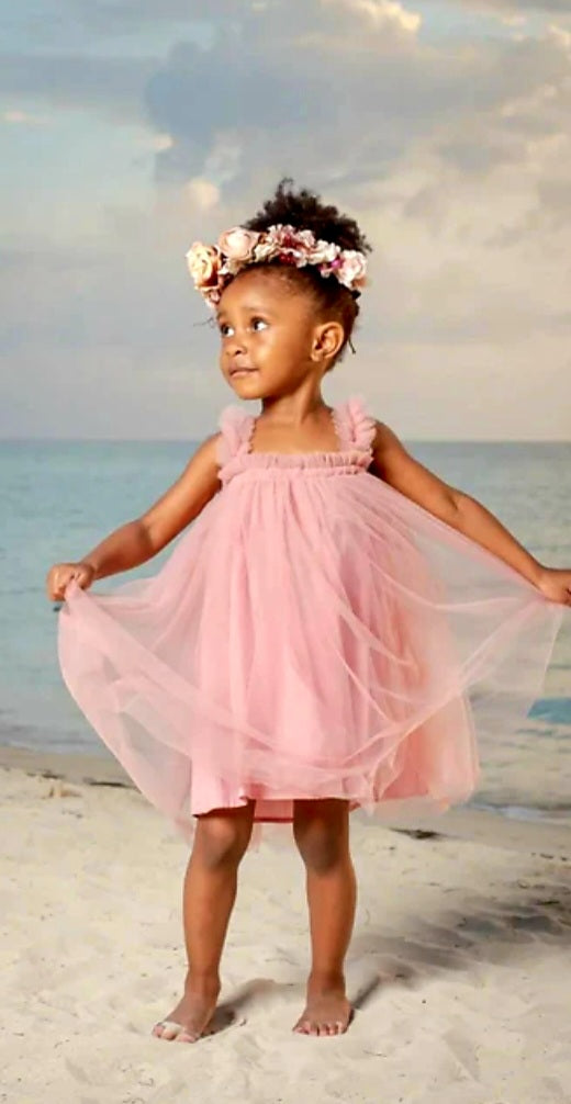 Blush Tulle Dress