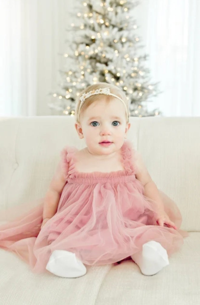 Blush Tulle Dress
