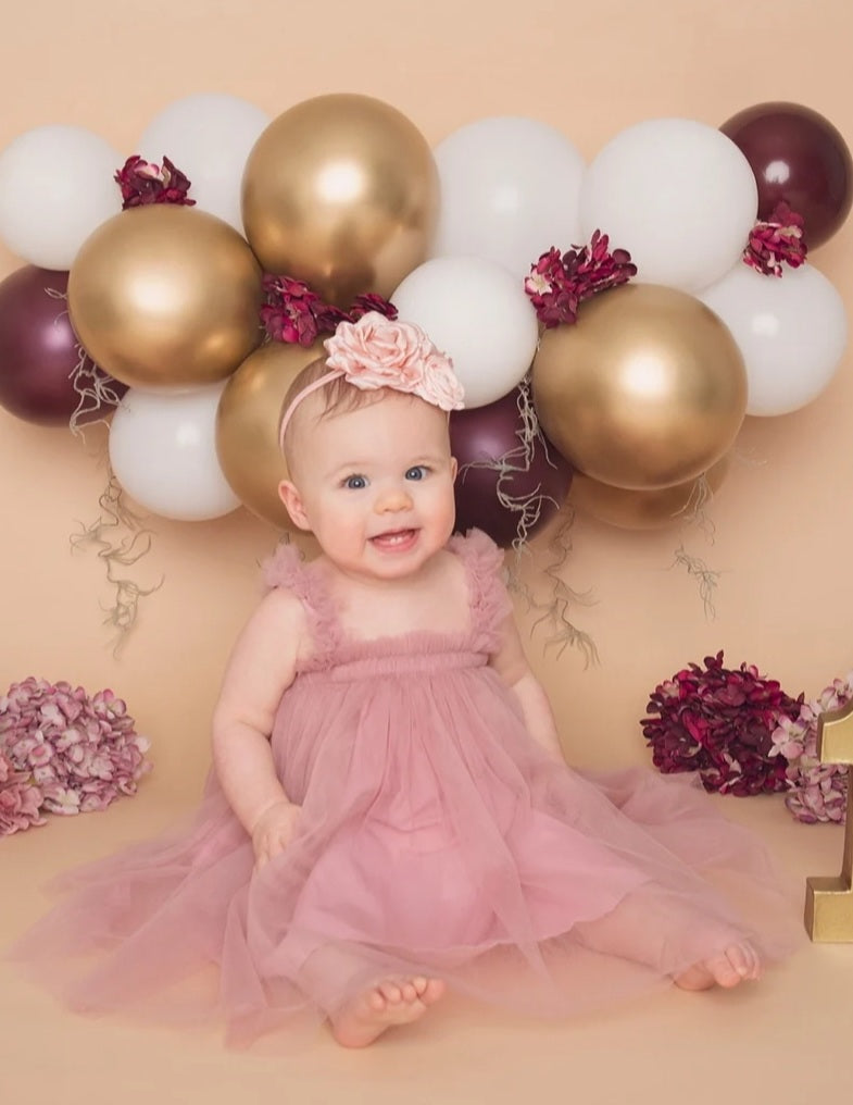 Blush Tulle Dress