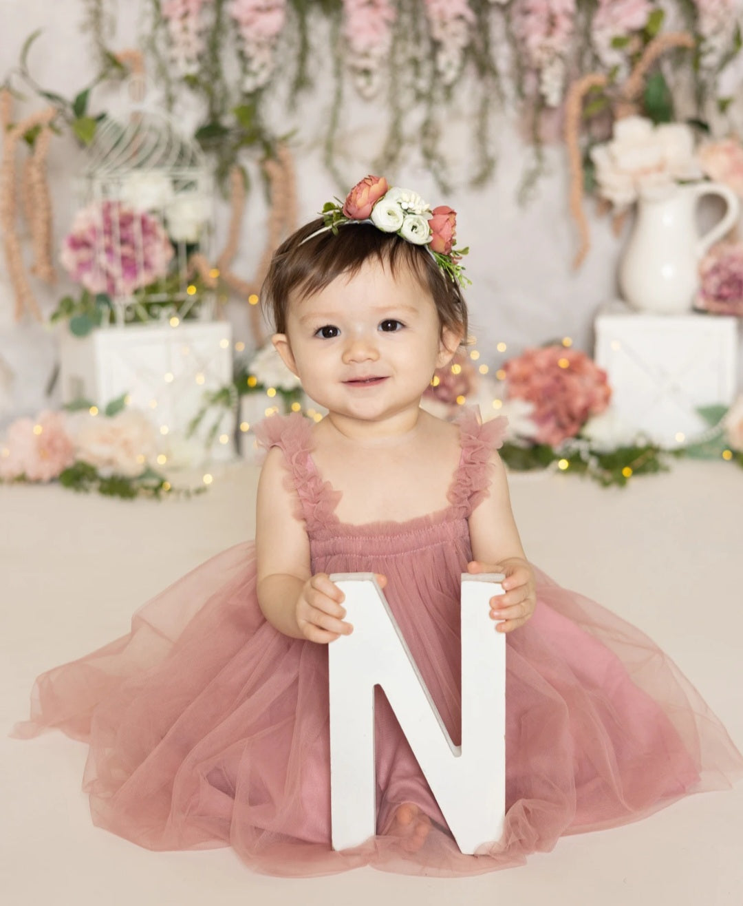 Blush Tulle Dress