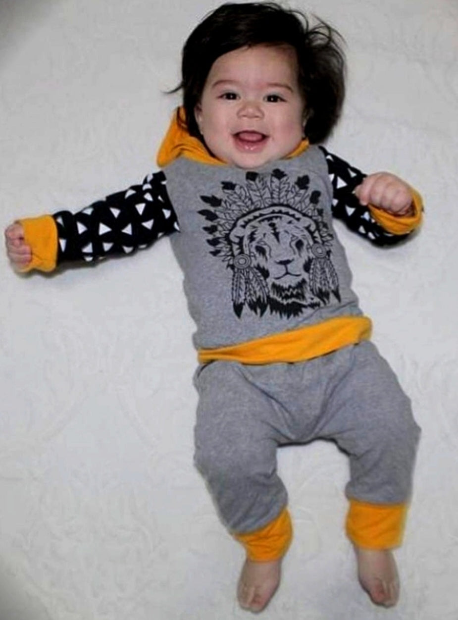 Lion Hoodie and Pants