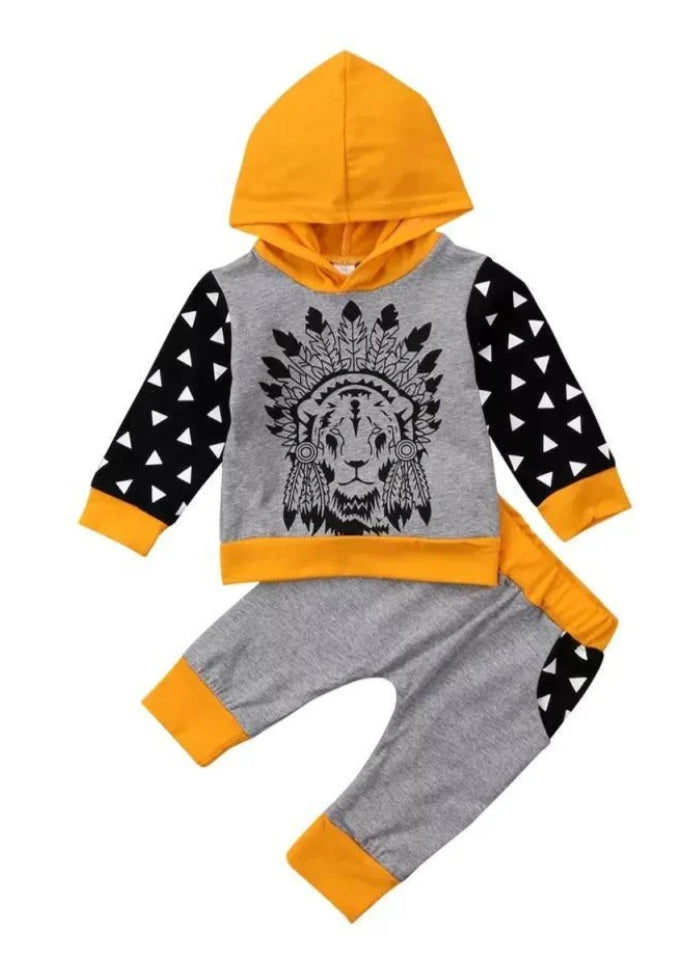 Lion Hoodie and Pants