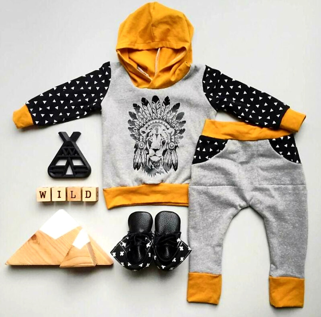 Lion Hoodie and Pants