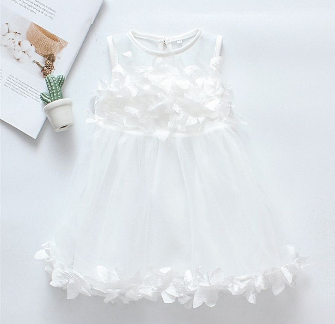 White Flower Dress