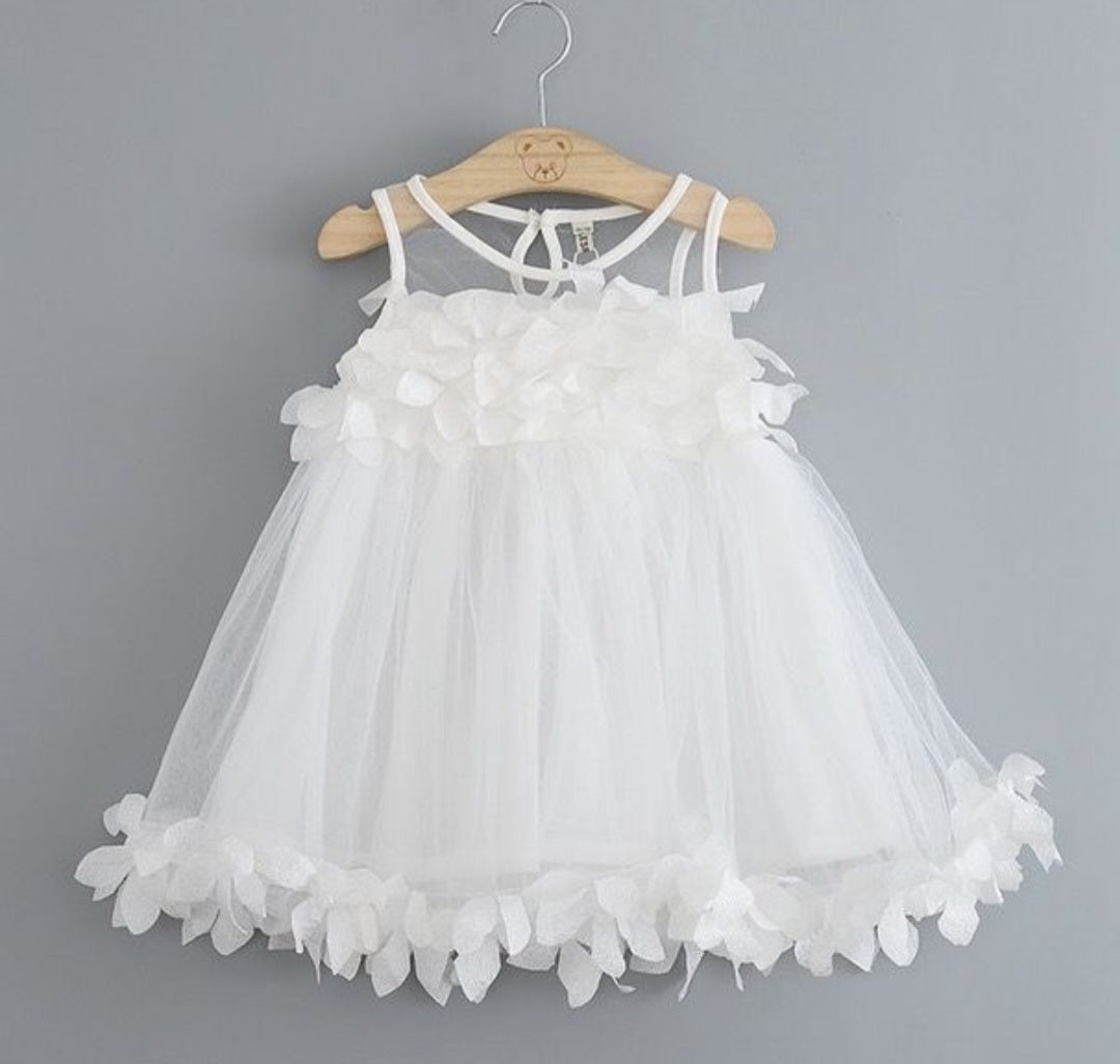 White Flower Dress