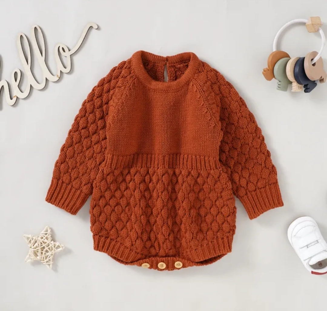 Luxury Knitwear ROMPERS Gender Neutral