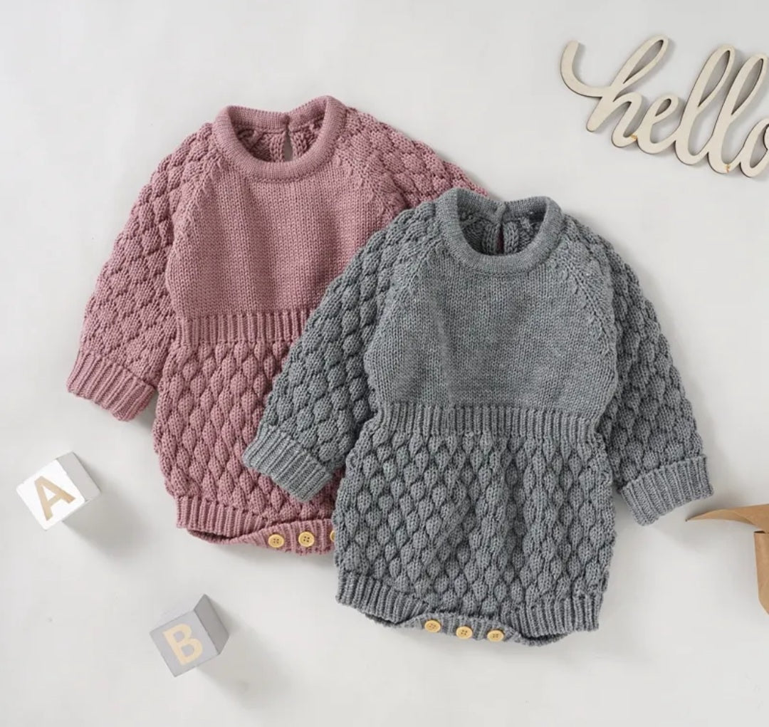Luxury Knitwear ROMPERS Gender Neutral