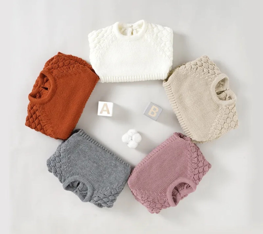 Luxury Knitwear ROMPERS Gender Neutral