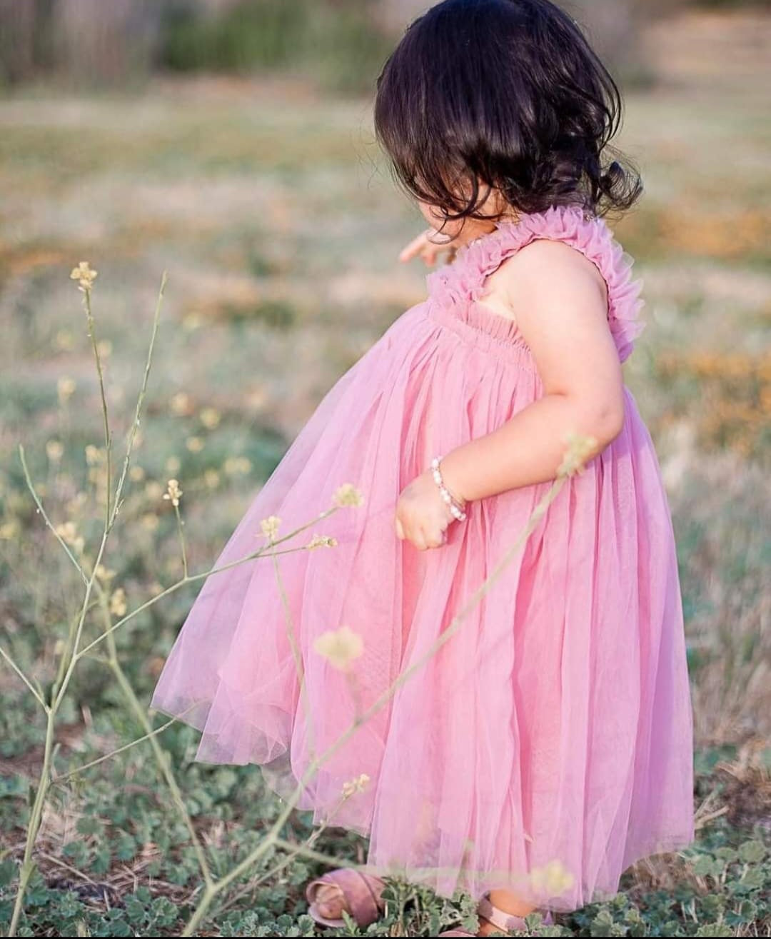 Blush Tulle Dress