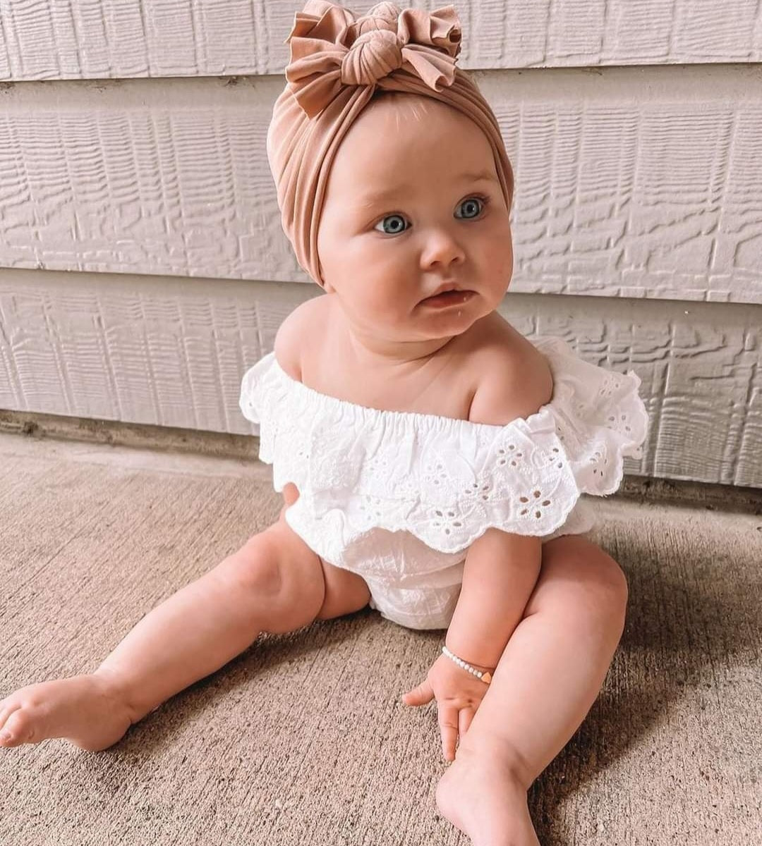 White Lace Romper