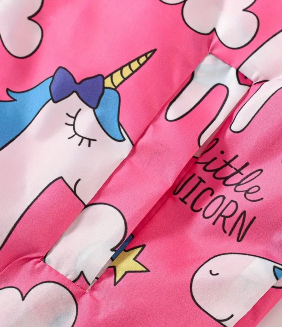 Cerise Unicorn Hooded Windbreaker