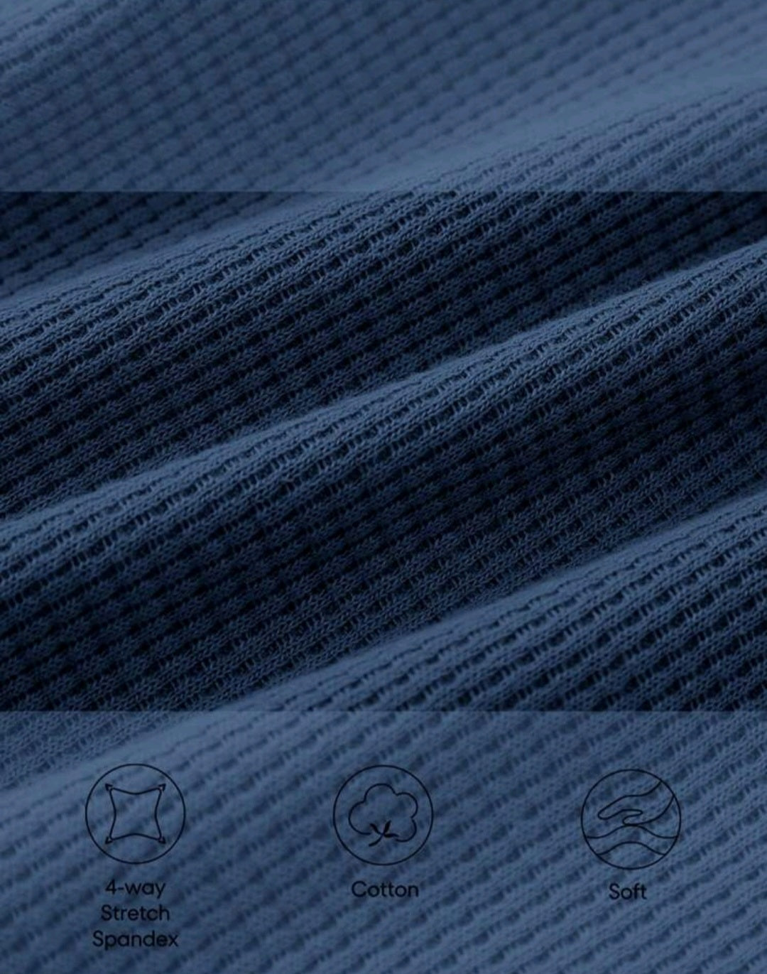 Navy Cotton, Gender Neutral Activewear