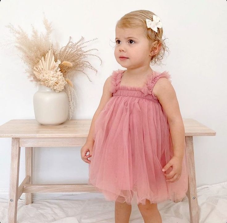 Blush Tulle Dress