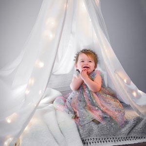 Rainbows and Stars Tulle Dress