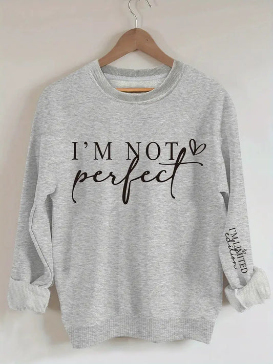 Crew neck casual sweatshirt