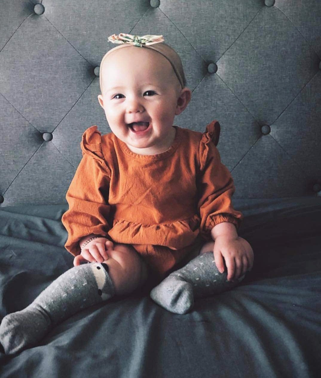 Pumpkin Spice Balloon Romper