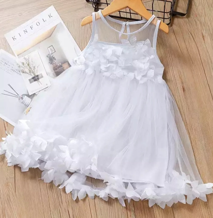 White Flower Dress