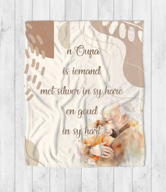 'n Oupa is iemand Blanket
