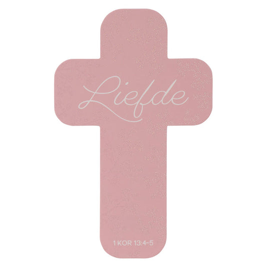 Liefde Cross Bookmark Set Of 6 - 1 Corinthians 13:4-5
