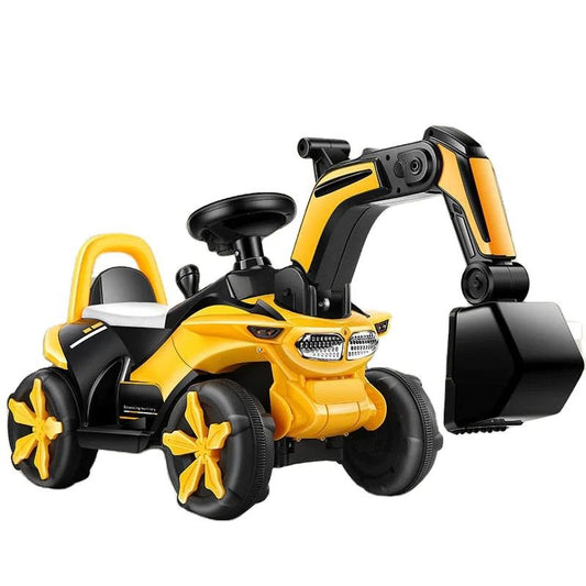 Kids Electric Ride on Mini Digger