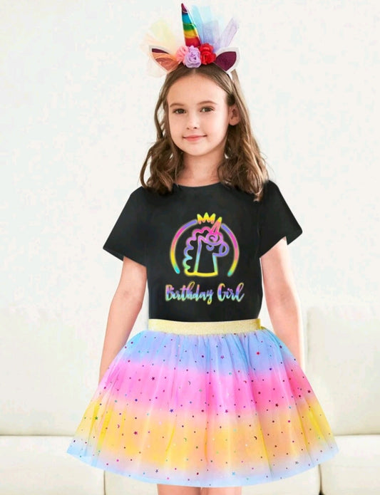 4PSC Unicorn Birthday Outfit