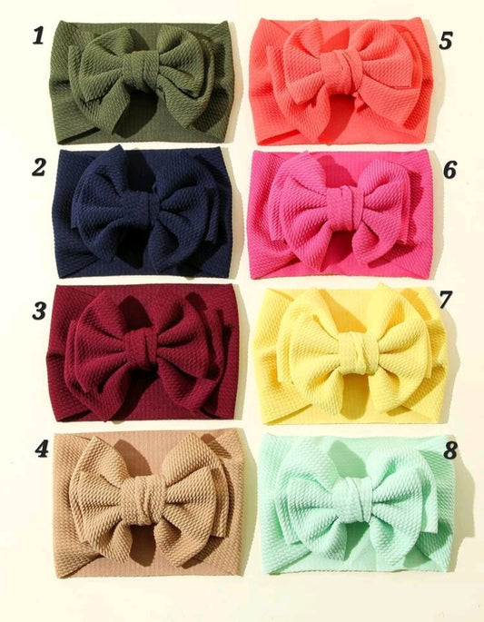 Big Bow Headbands