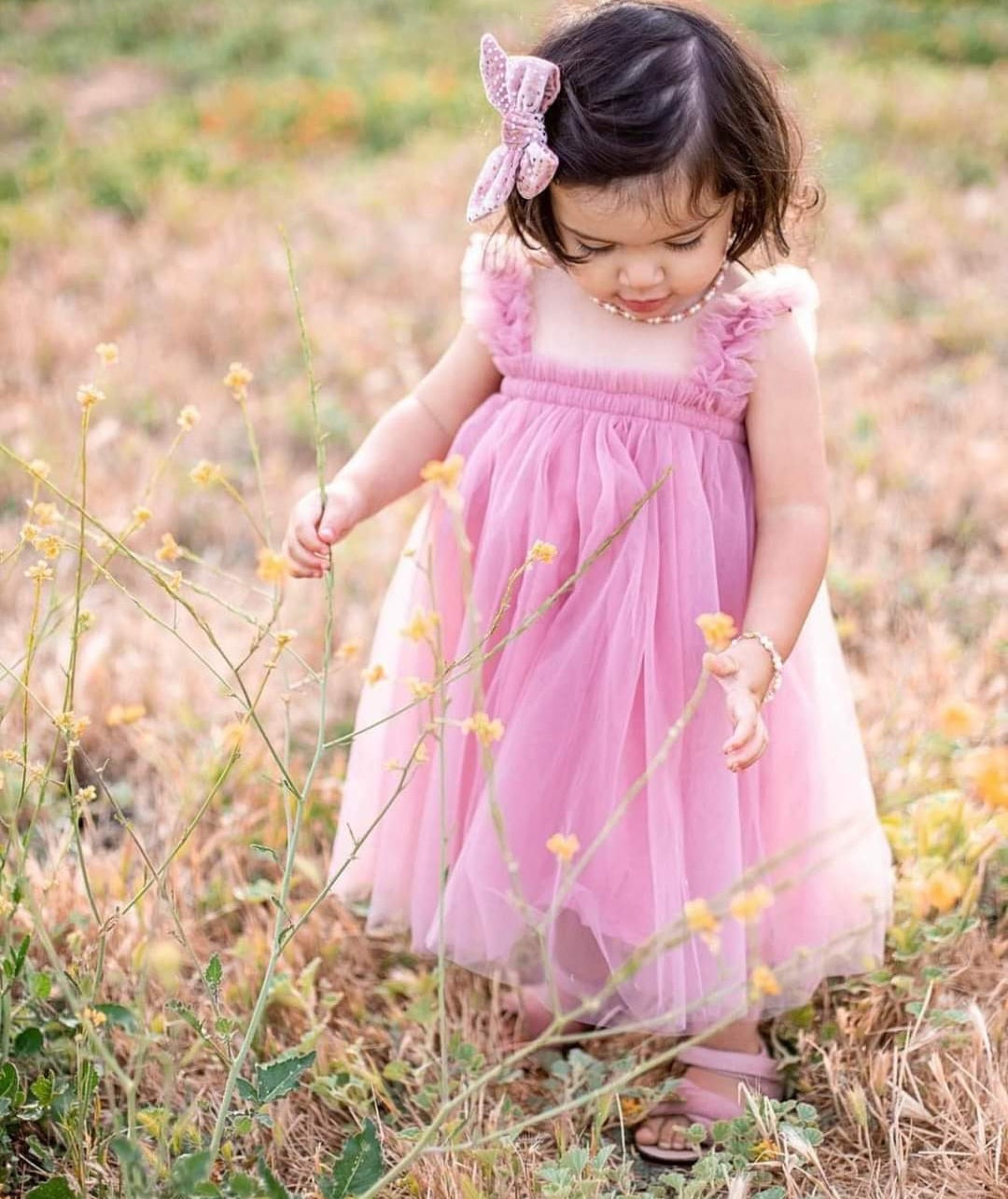 Blush Tulle Dress