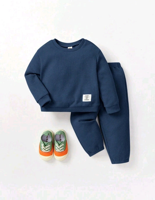 Navy Cotton, Gender Neutral Activewear